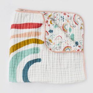 Clementine Kids Rainbow Unicorn Quilt
